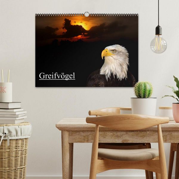Produktbild: Greifv&ouml;gel (Wandkalender 2026 DIN A3 quer), CALVENDO Monatskalender