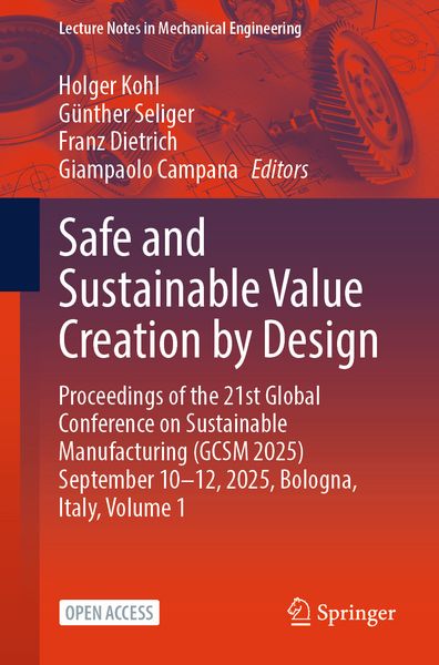 Produktbild: Safe and Sustainable Value Creation by Design