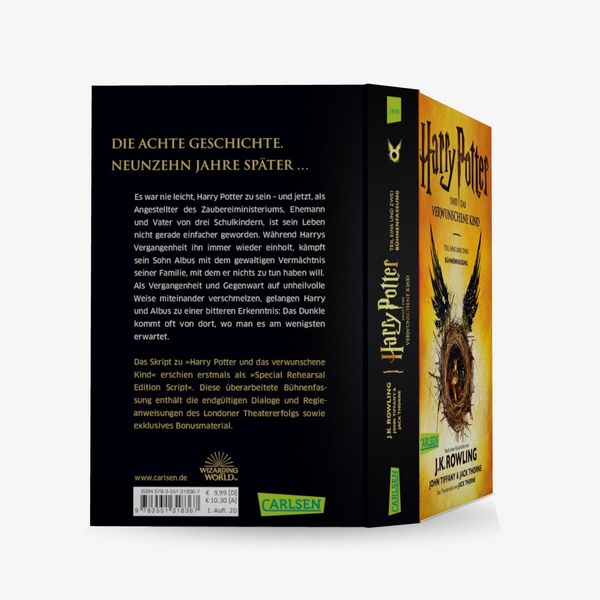 Produktbild: Harry Potter und das verwunschene Kind. Teil eins und zwei (B&uuml;hnenfassung)