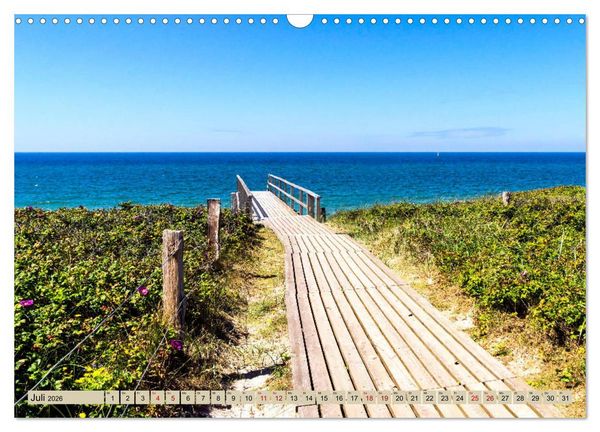 Produktbild: SYLT D&uuml;nenwege (Wandkalender 2026 DIN A3 quer), CALVENDO Monatskalender