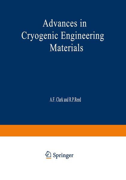 Produktbild: Advances in Cryogenic Engineering Materials