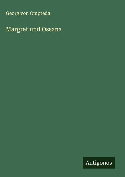 Produktbild: Margret und Ossana