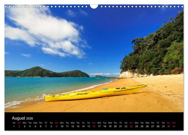Produktbild: New Zealand (Wall Calendar 2026 DIN A3 landscape), CALVENDO 12 Month Wall Calendar