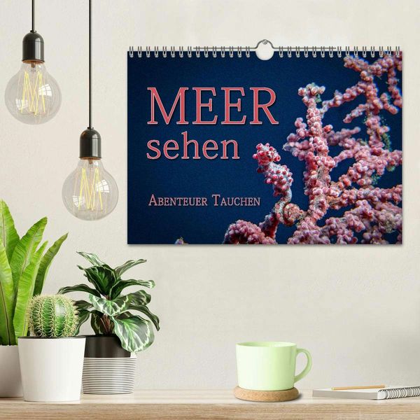 Produktbild: Meer sehen - Abenteuer Tauchen (Wandkalender 2026 DIN A4 quer), CALVENDO Monatskalender