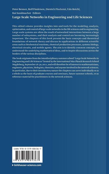 Produktbild: Large-Scale Networks in Engineering and Life Sciences