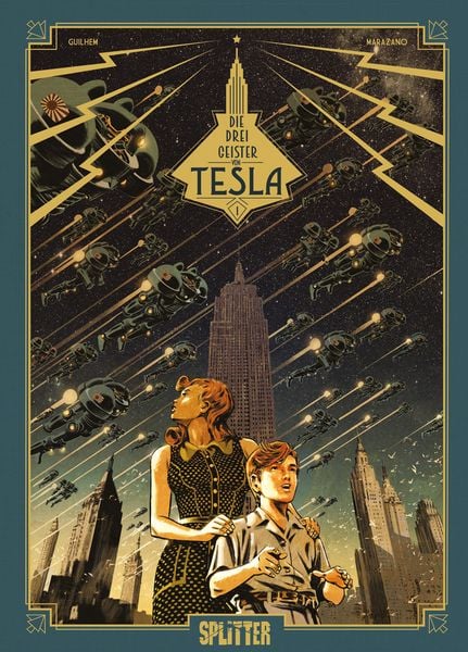 Die drei Geister von Tesla. Band 1, Gebundene Ausgabe von Richard Marazano, Splitter-Verlag, 9783958395619
