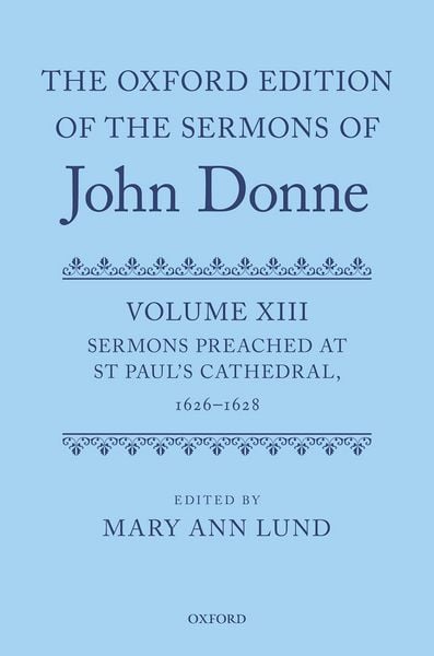 Produktbild: The Oxford Edition of the Sermons of John Donne