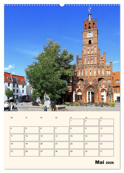 Produktbild: Brandenburg an der Havel - Ein Rundgang (Wandkalender 2026 DIN A2 hoch), CALVENDO Monatskalender