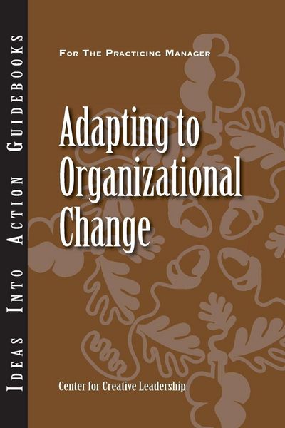 Produktbild: Adapting to Organizational Change