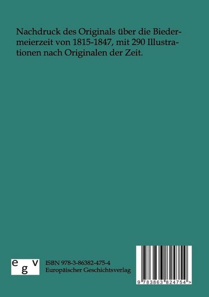 Produktbild: Biedermeier - Deutschland von 1815-1847