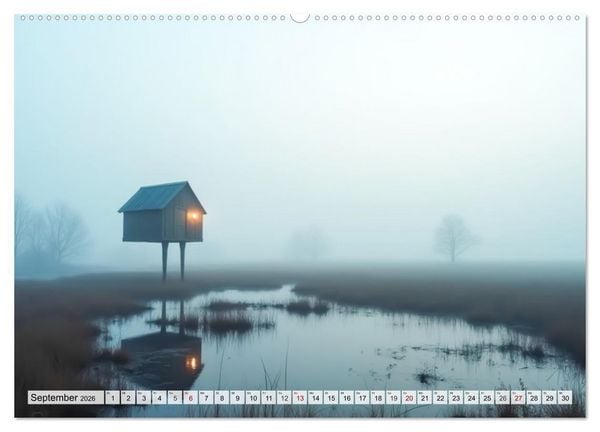 Produktbild: Fabelhafte Orte &ndash; Landschaften aus M&auml;rchen und Sagen (Wandkalender 2026 DIN A2 quer), CALVENDO Monatskalender