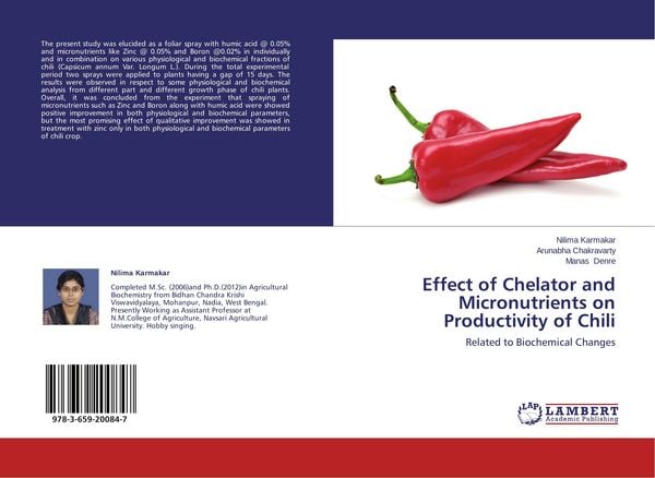 Produktbild: Effect of Chelator and Micronutrients on Productivity of Chili