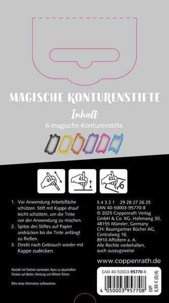 Produktbild: Magische Konturenstifte