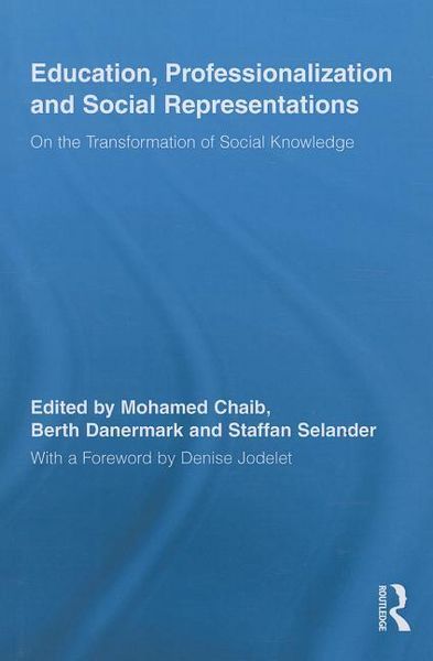 Produktbild: Education, Professionalization and Social Representations