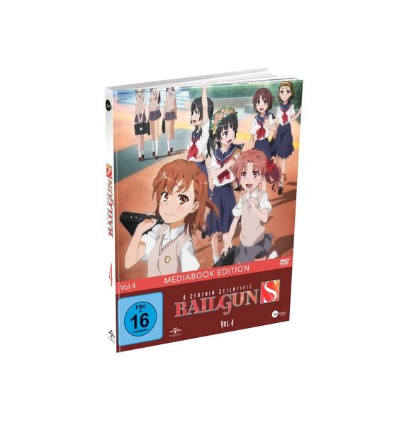 A Certain Scientific Railgun S Vol.4 - Mediabook - Limited Edition