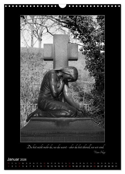 Produktbild: S&uuml;dfriedhof Leipzig (Wandkalender 2026 DIN A3 hoch), CALVENDO Monatskalender