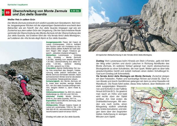 Produktbild: Klettersteige Julische Alpen