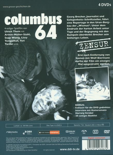 Produktbild: Columbus 64 - Grosse Geschichten 70 [4 DVDs]