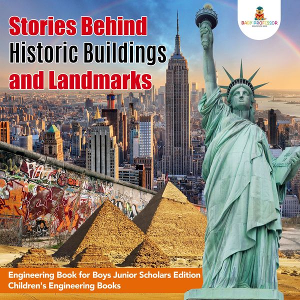 Produktbild: Stories Behind Historic Buildings and Landmarks | Engineering Book for Boys Junior Scholars Edition | Children's Engineering Books