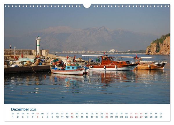 Produktbild: T&uuml;rkei - Reise ins Blaue (Wandkalender 2026 DIN A3 quer), CALVENDO Monatskalender