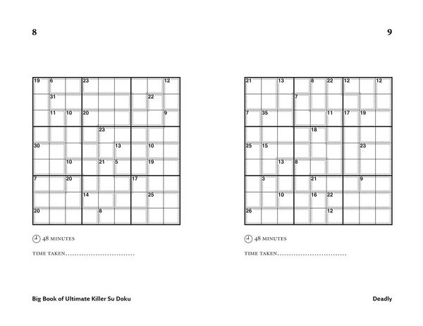 Produktbild: The Times Big Book of Ultimate Killer Su Doku Book 2