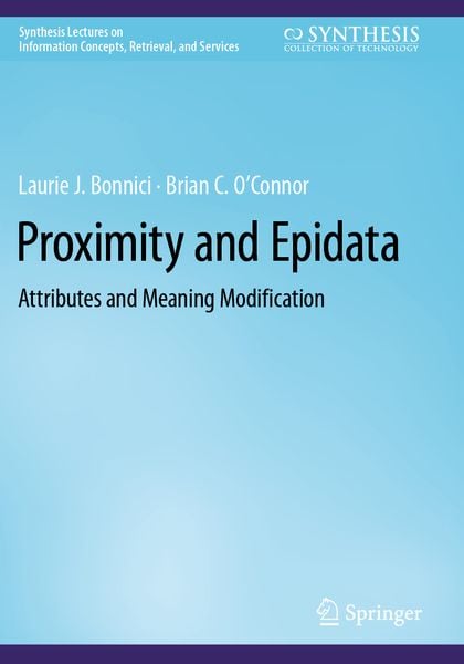 Produktbild: Proximity and Epidata