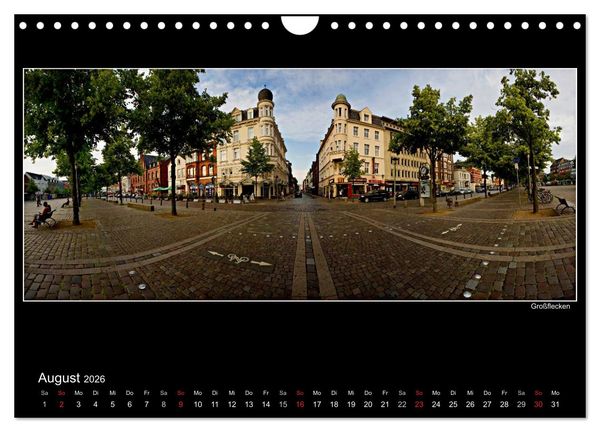 Produktbild: Neum&uuml;nster - Meine Stadt (Wandkalender 2026 DIN A4 quer), CALVENDO Monatskalender
