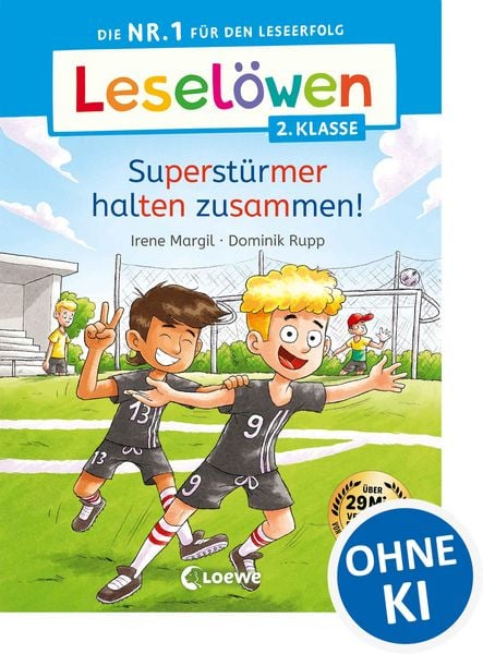 Produktbild: Lesel&ouml;wen 2. Klasse - Superst&uuml;rmer halten zusammen!