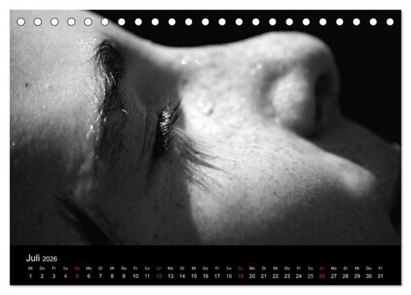 Produktbild: BLACK 'N WHITE (Tischkalender 2026 DIN A5 quer), CALVENDO Monatskalender