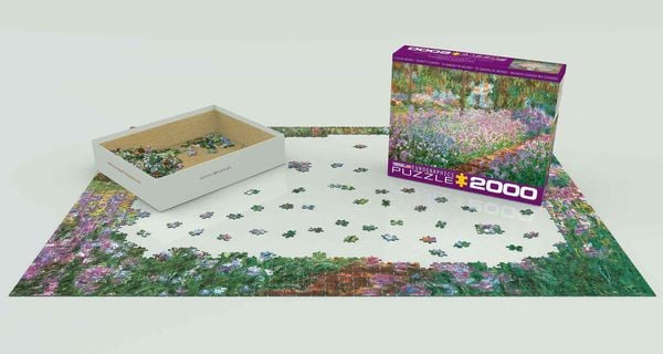 Produktbild: Monets Garten, Monet (Puzzle)