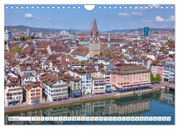 Produktbild: Schweiz - Vom Hochgebirge zu Palmen (Wandkalender 2026 DIN A4 quer), CALVENDO Monatskalender