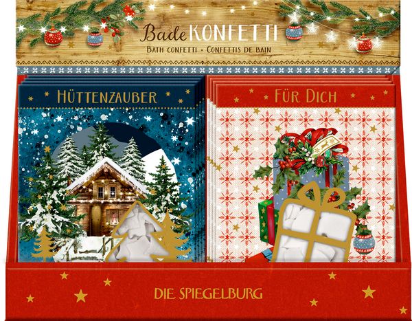 Produktbild: Badekonfetti - Lichterhelle Weihnachtszeit, sort.