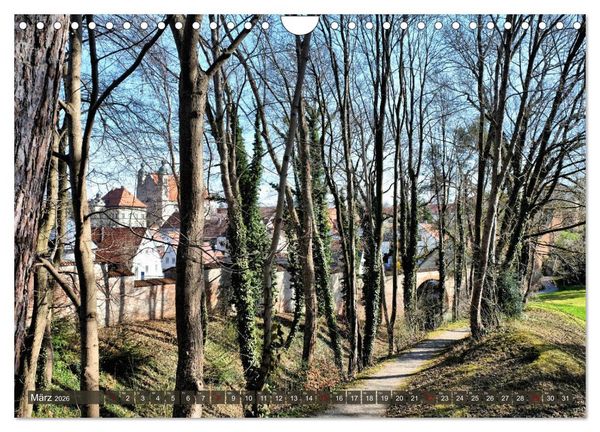 Produktbild: Landsberg am Lech - Die liebenswerte und romantische Stadt am Fluss (Wandkalender 2026 DIN A4 quer), CALVENDO Monatskalender