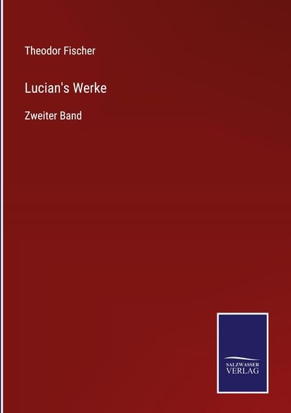 Produktbild: Lucian's Werke