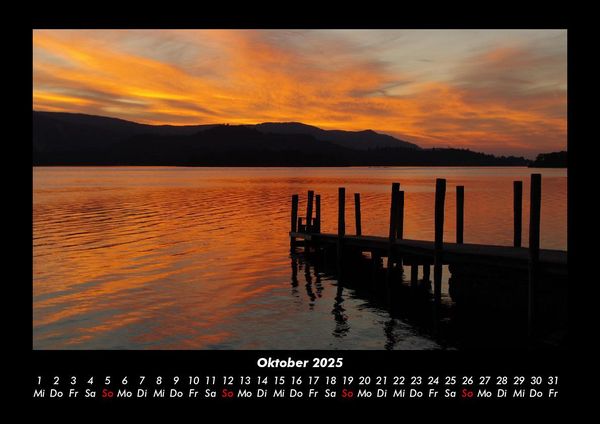 Produktbild: Tage am See 2025 Fotokalender DIN A3