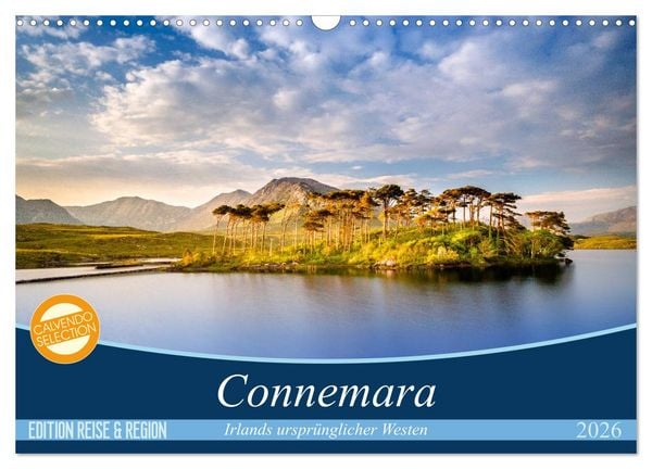 Produktbild: Connemara - Irlands urspr&uuml;nglicher Westen (Wandkalender 2026 DIN A3 quer), CALVENDO Monatskalender
