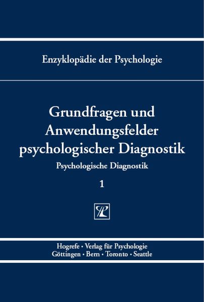 Produktbild: Grundfragen und Anwendungsfelder psychologischer Diagnostik