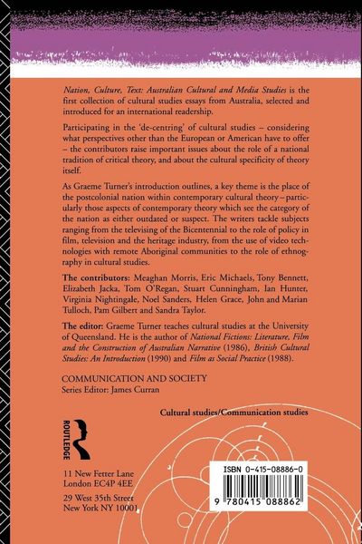 Produktbild: Nation, Culture, Text