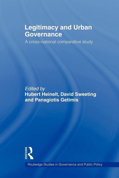 Produktbild: Legitimacy and Urban Governance