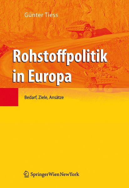 Produktbild: Rohstoffpolitik in Europa