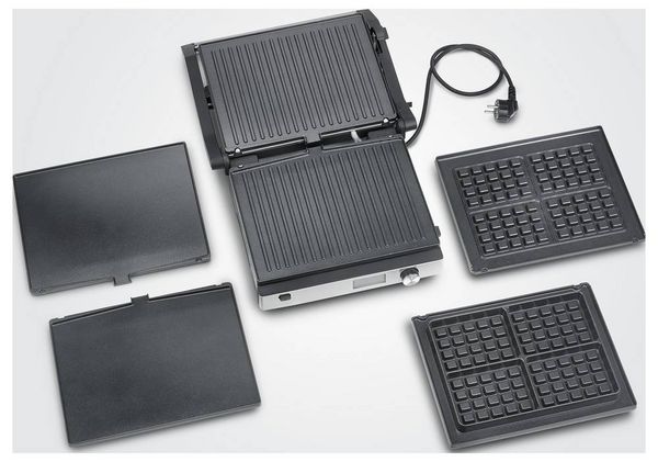 Produktbild: Severin 2380 Kontaktgrill Schwarz, Silber