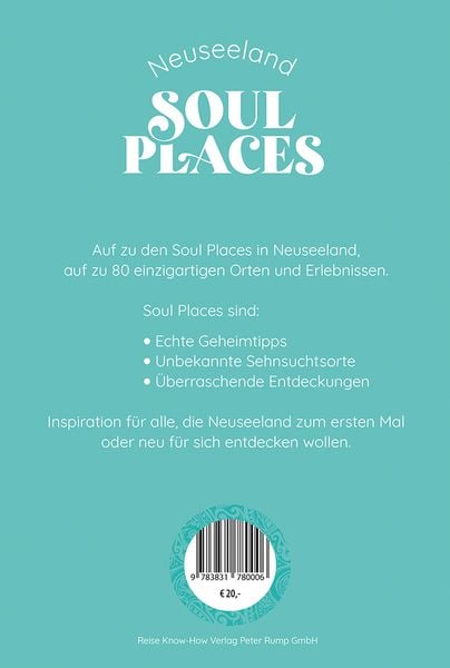 Produktbild: Soul Places Neuseeland &ndash; Die Seele Neuseelands sp&uuml;ren