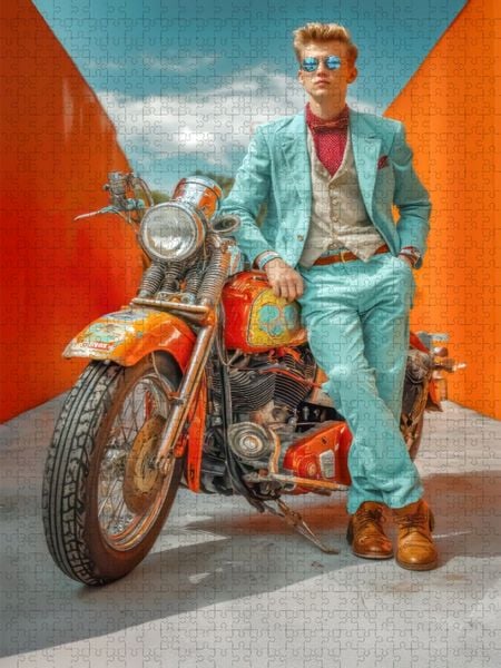 Produktbild: CALVENDO Puzzle Superreiche | 1000 Teile Lege-Gr&ouml;&szlig;e 64x48cm Foto-Puzzle f&uuml;r gl&uuml;ckliche Stunden