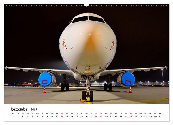 Produktbild: Faszination Luftfahrt Vielfalt zwischen Himmel und Vorfeld (Wandkalender 2027 DIN A2 quer), CALVENDO Monatskalender