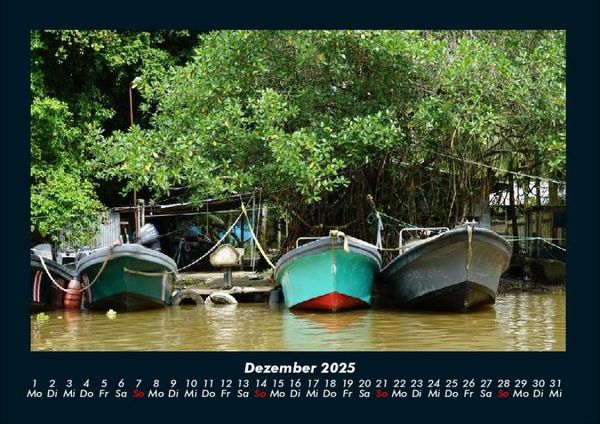 Produktbild: Boote 2025 Fotokalender DIN A4