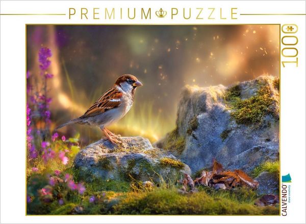 CALVENDO Puzzle Wild, frei und unbeachtet | 1000 Teile Lege-Größe 64x48cm Foto-Puzzle für glückliche Stunden