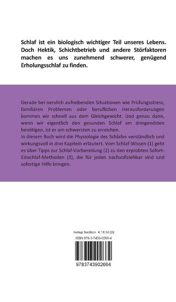 Produktbild: Einschlaf Tipps, die auch in einer 24/7 Welt wirken