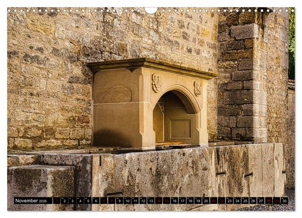 Produktbild: Rothenburg o.d. Tauber - Ansichten einer mittelalterlichen Stadt (Wandkalender 2026 DIN A3 quer), CALVENDO Monatskalender