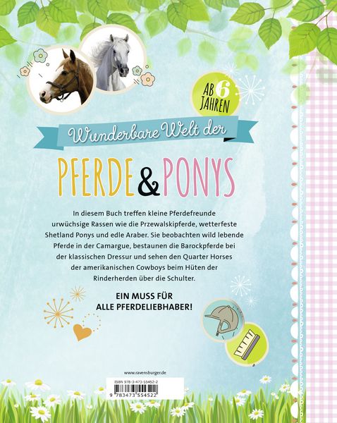 Produktbild: Wunderbare Welt der Pferde und Ponys