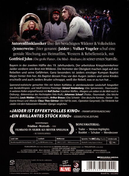 Produktbild: Jaider, der einsame J&auml;ger (Filmjuwelen)